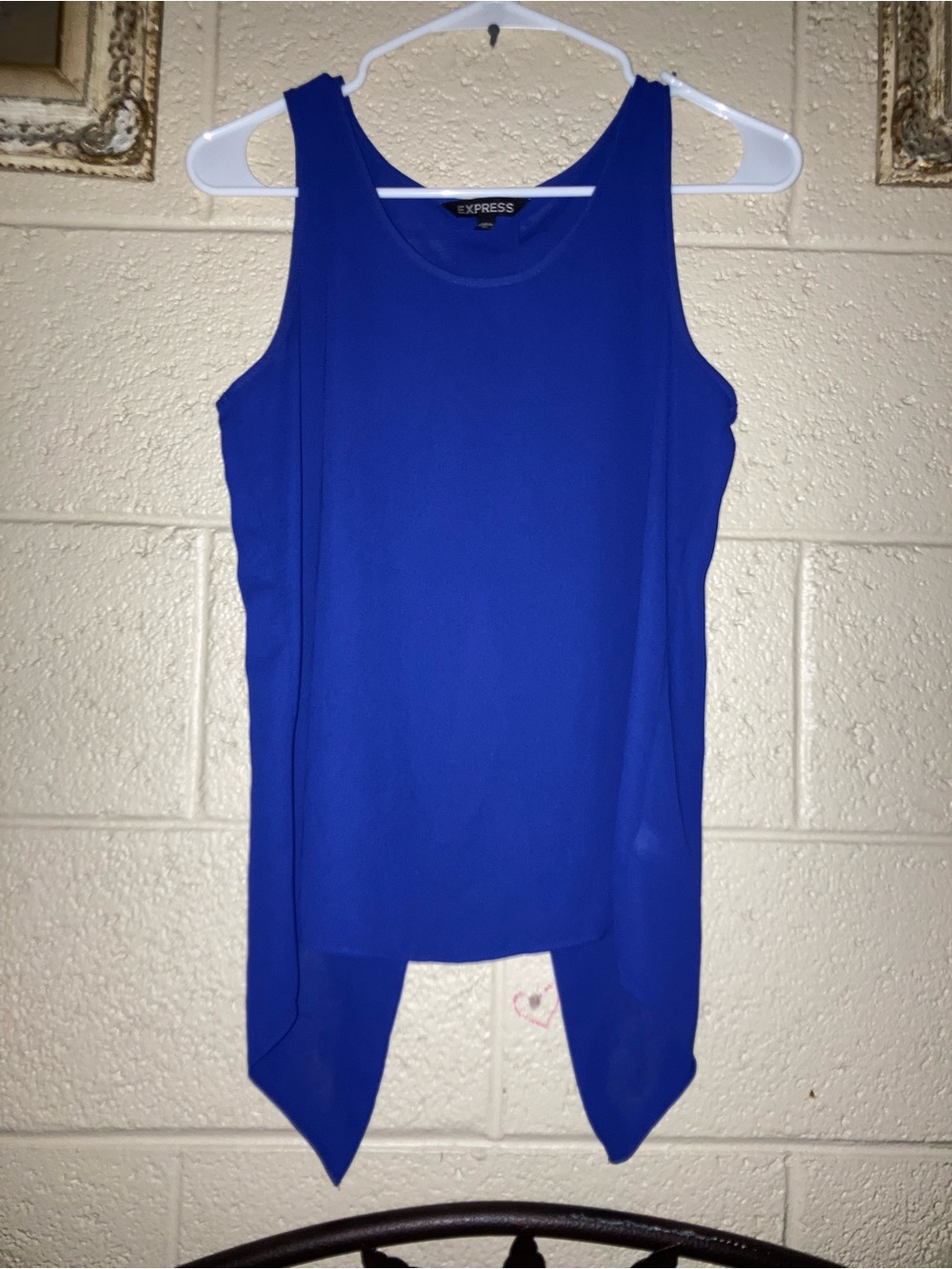 Express Dark Blue Tank Top